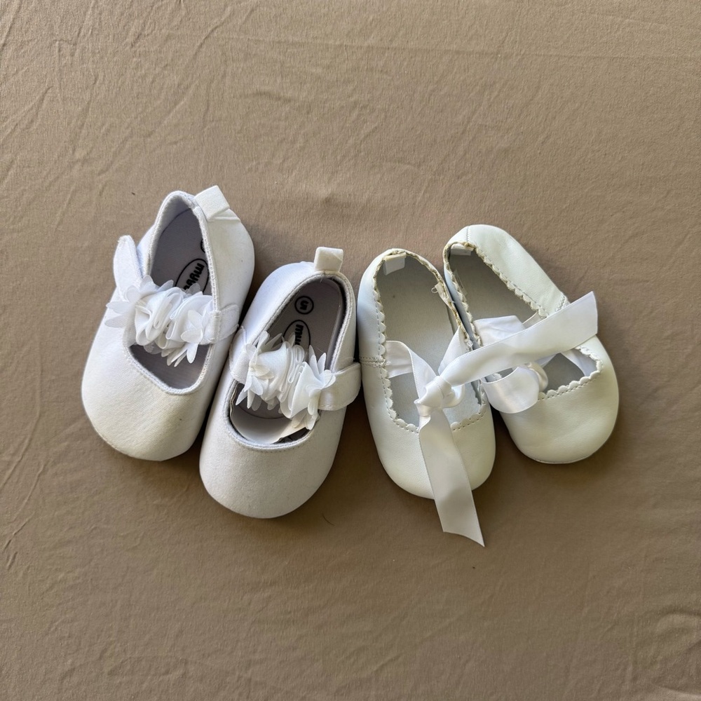 Baby Toddler Girls Mary Jane Dress Shoe Bundle